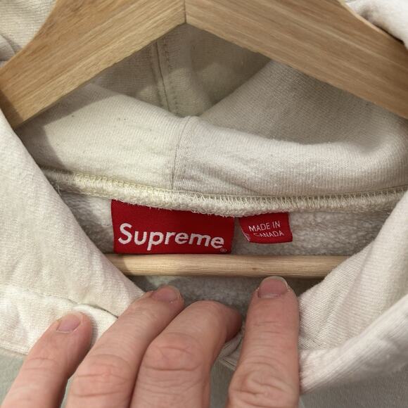 Supreme Restless Youth Hooded Sweatshirt “Natural” SS20 - Picture 7 of 11